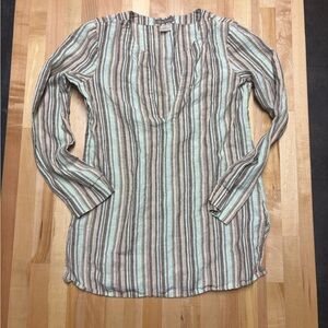 Tommy Bahama Multicolor Striped Tunic Top